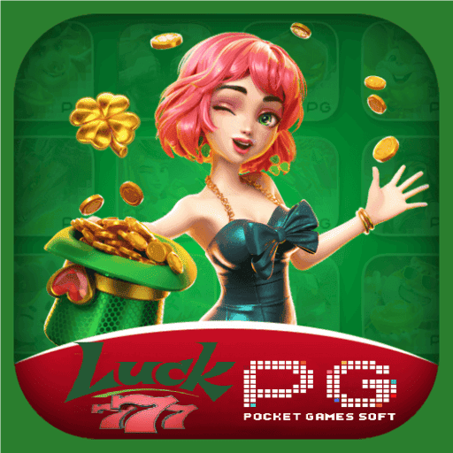 Imagem promocional da LUCK777PG mostrando a plataforma e suas vantagens